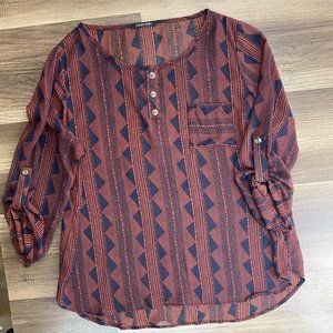 Papermoon Sheer Women's XL Blouse